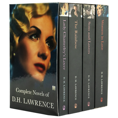 The Complete Novel of D.H. Lawrence 4 Books Collection Box Set - Fiction - Paperback