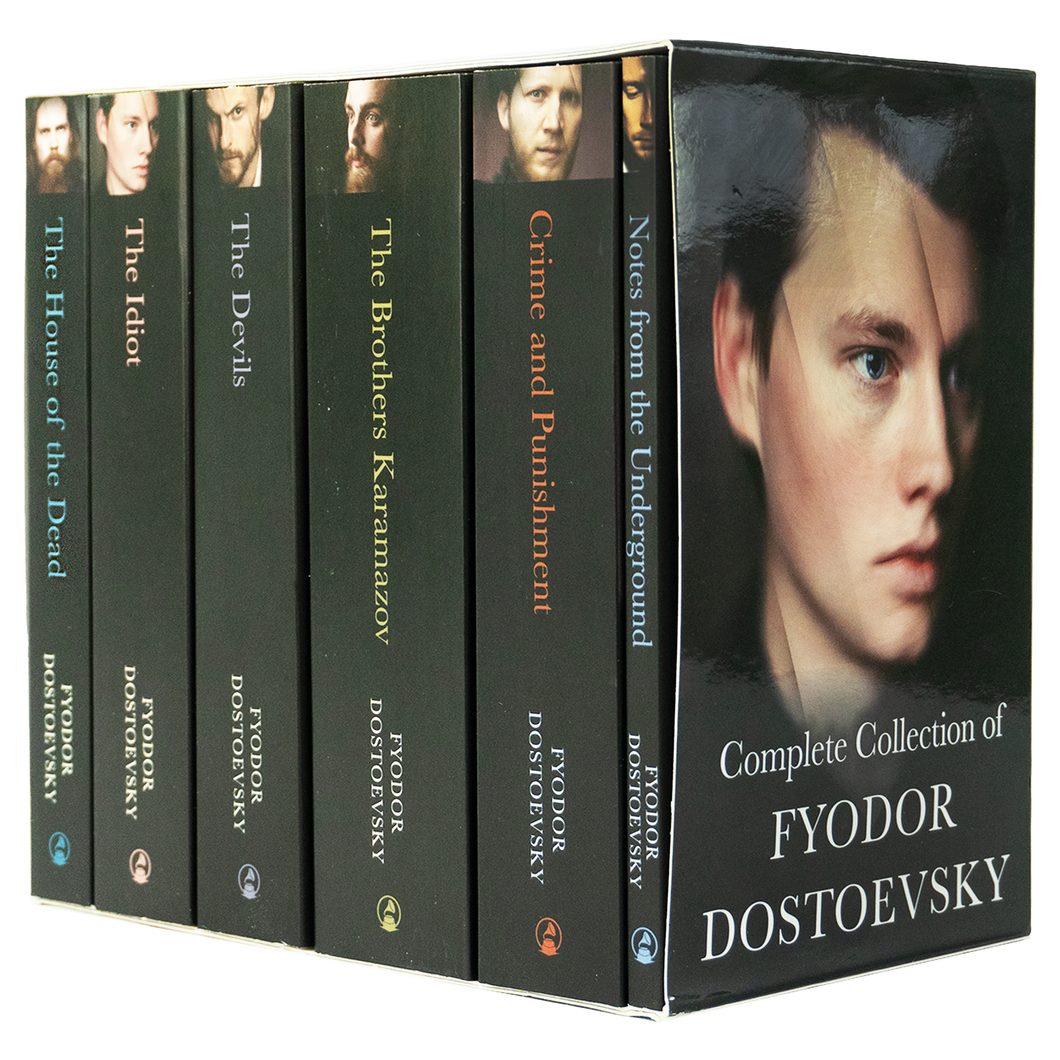 Complete Collection of Fyodor Dostoevsky 6 Books Set - Fiction - Paperback