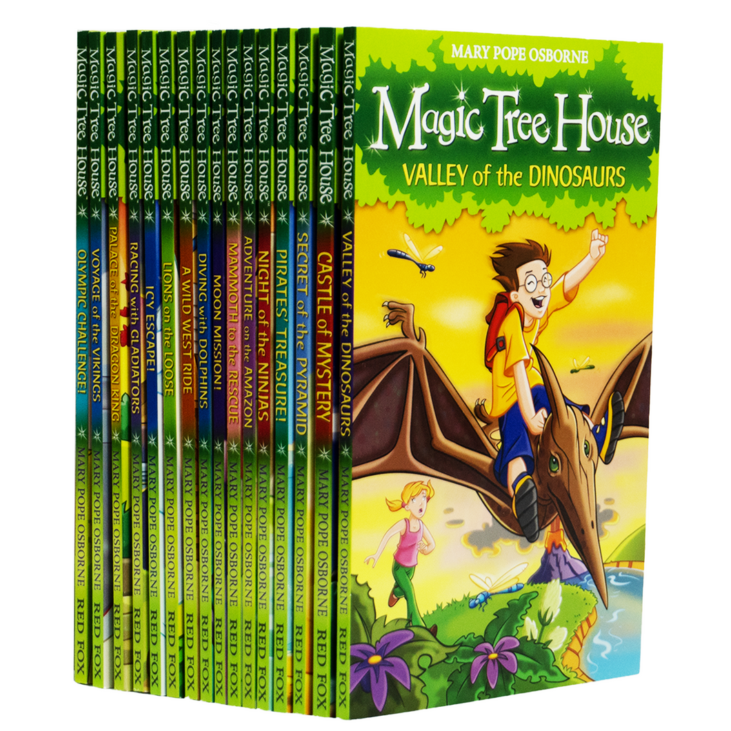 Magic Tree House Collection By Mary Pope Osborne 16 Books Set - Ages 5-7 - Paperback