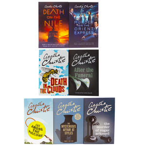 Agatha Christie Poirot Series 7 Books Collection Box Set - Fiction - Paperback