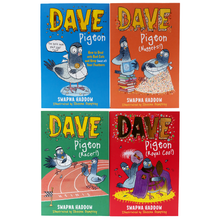 Load image into Gallery viewer, Dave Pigeon Series by Swapna Haddow 4 Books Collection Set - Ages 5-9 - Paperback