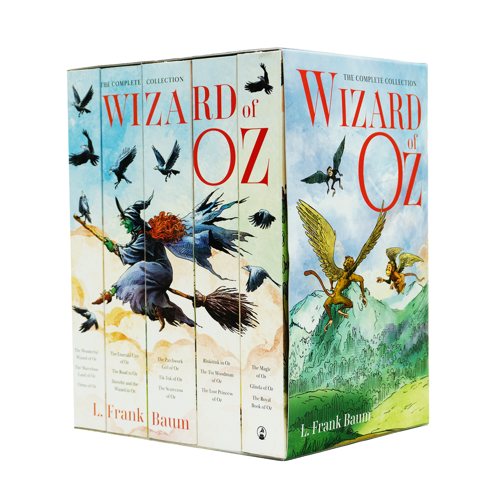 Wizard of Oz The Complete Collection by L. Frank Baum 5 Omnibus Books Box Set -  Ages 8+ - Paperback - Bangzo Books Wholesale