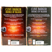 Load image into Gallery viewer, Books Of Blood Omnibus Series by Clive Barker 2 Books Collection Set (Volumes 1-6) - Fiction - Paperback