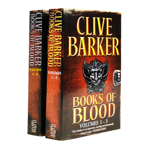 Books Of Blood Omnibus Series by Clive Barker 2 Books Collection Set (Volumes 1-6) - Fiction - Paperback