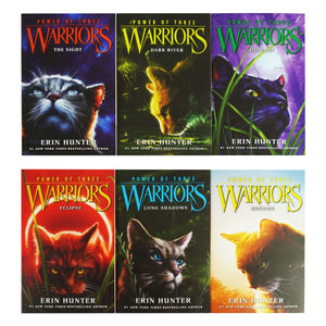 Warriors: Power of Three Collection by Erin Hunter 6 Books Collection Set - Ages 8-12 - Paperback