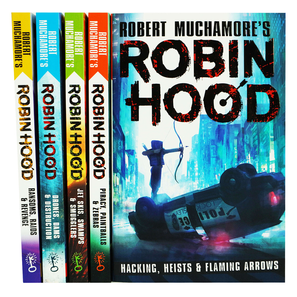 Robin Hood Series by Robert Muchamore 5 Books Collection Set - Ages 10-17 - Paperback - Bangzo Books Wholesale