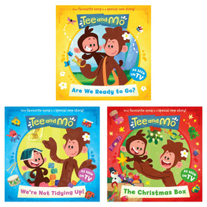 Tee and Mo Collection 3 Picture Books Set - Ages 2-5 - Paperback