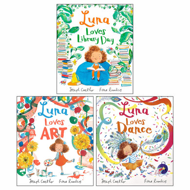 Luna Loves Series By Joseph Coelho: 3 Books Collection Set - Ages 2-6 - Paperback