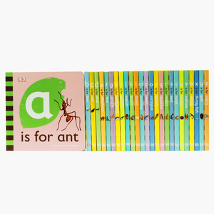 The Animal Alphabet Library Collection By DK: 26 Books Set (A To Z) - Ages 3+ - Board Book