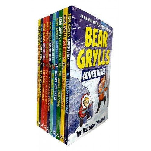 Bear Grylls Adventure Series 10 Book Collection - Bangzo Books Wholesale