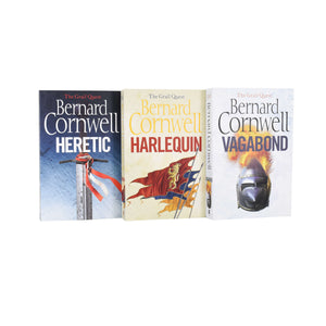 The Grail Quest Trilogy Series 3 Books Set by Bernard Cornwell