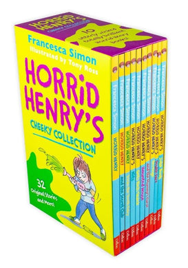 Horrid Henry Cheeky 10 Book Collection 