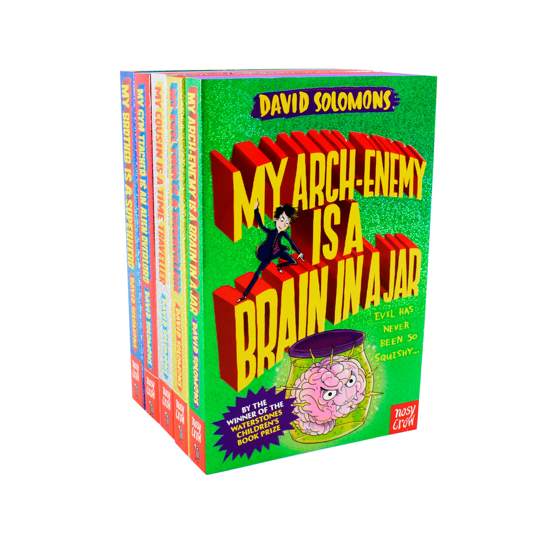 My Brother is a Superhero Series 5 Books Collection By David Solomons - Ages 9-14 - Paperback