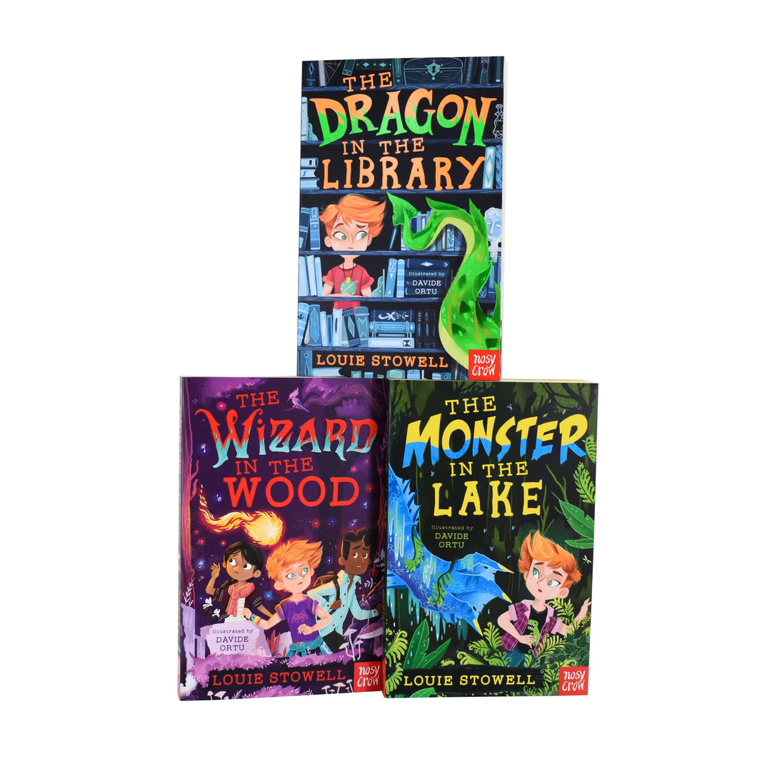 Kit the Wizard Series By Louie Stowell: 3 Books Collection Set - Age 7-9 - Paperback