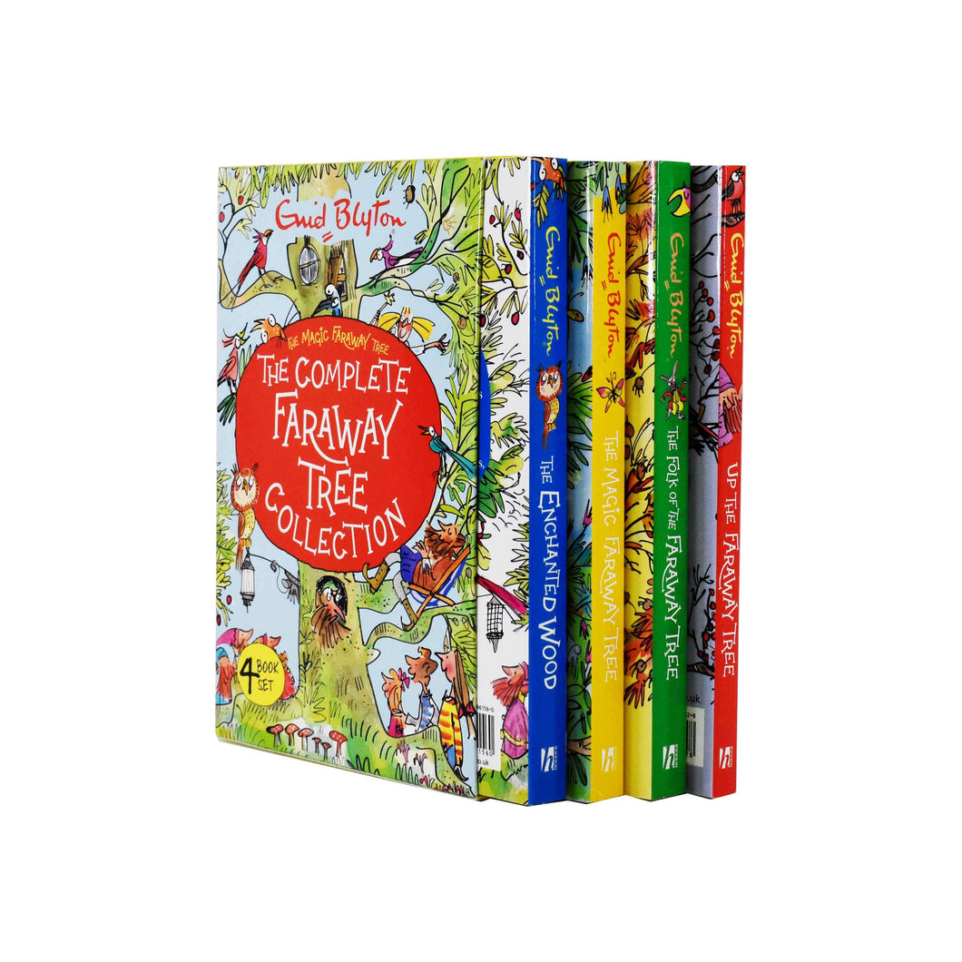 Enid Blyton The Magic Faraway Tree Collection 4 Books Box Set New Cover - Ages 7-9 - Paperback