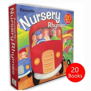 Favourite Nursery Rhymes 20 Books Box Set - Bangzo Books Wholesale
