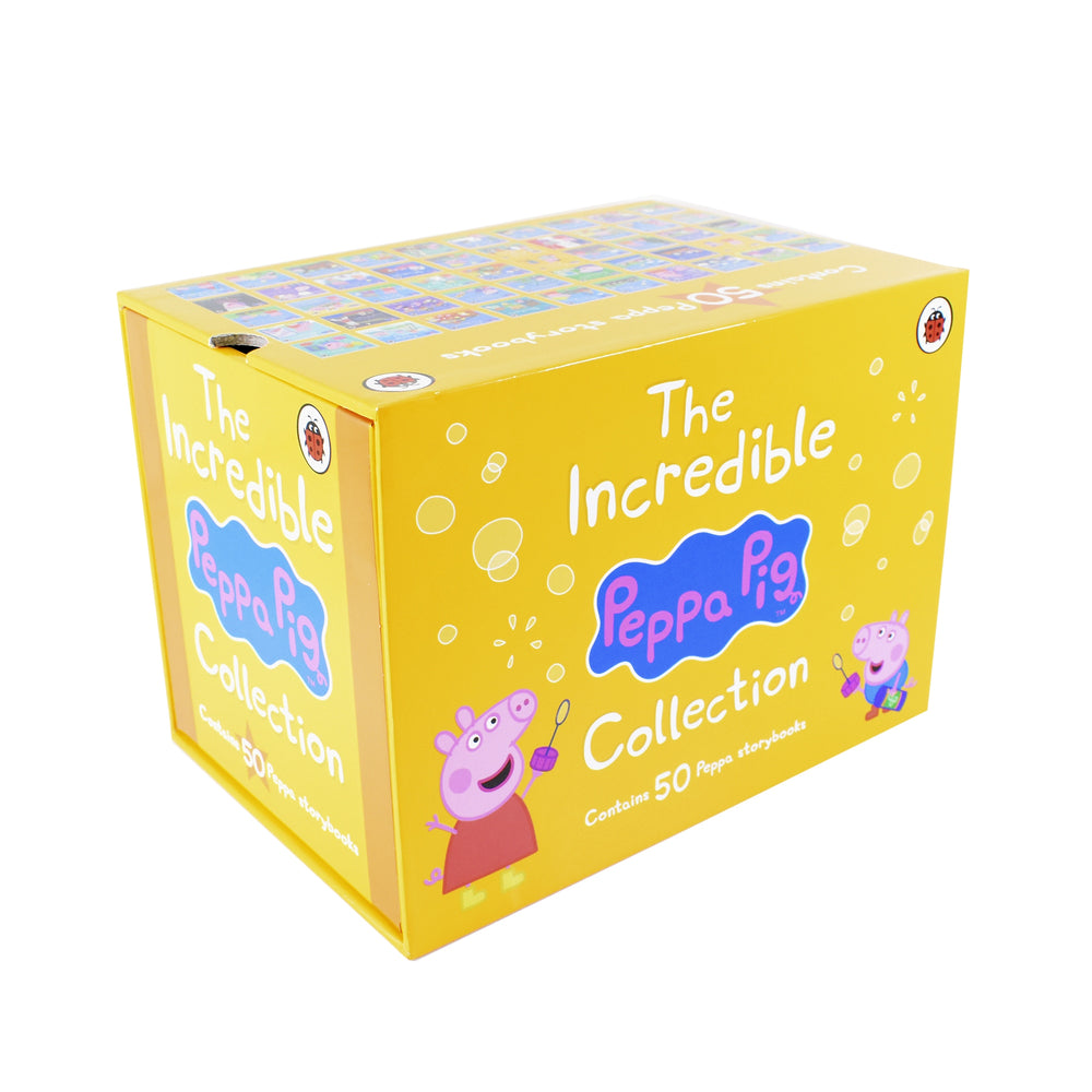 The Incredible Peppa Pig Collection 50 Books Box Set By Ladybird - Ages 5-7 - Paperback - Bangzo Books Wholesale