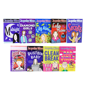 Jacqueline Wilson 9 Books Collection Set - Age 8-12 - Paperback