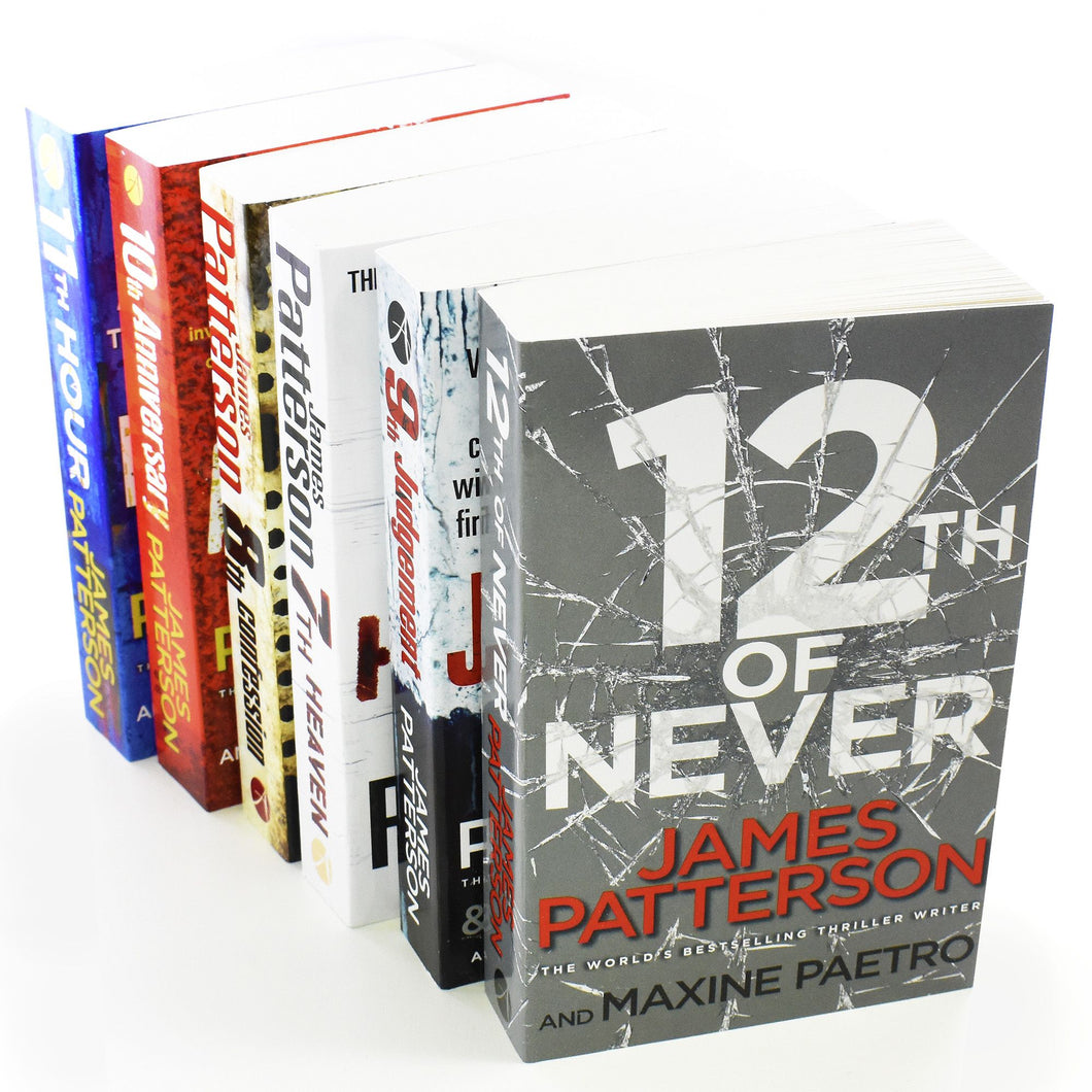 Women Murderclub Series 6 Books (7-12) Paperback Collection By James Patterson 