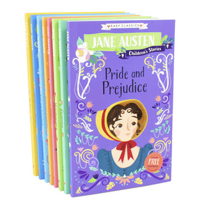 The Complete Jane Austen Childrens Easy Classics 8 Books Collection - Paperback - Age 7-9 