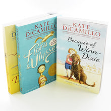 Load image into Gallery viewer, Kate Dicamillo Newbery 3 Books Children Collection Paperback Box Set 