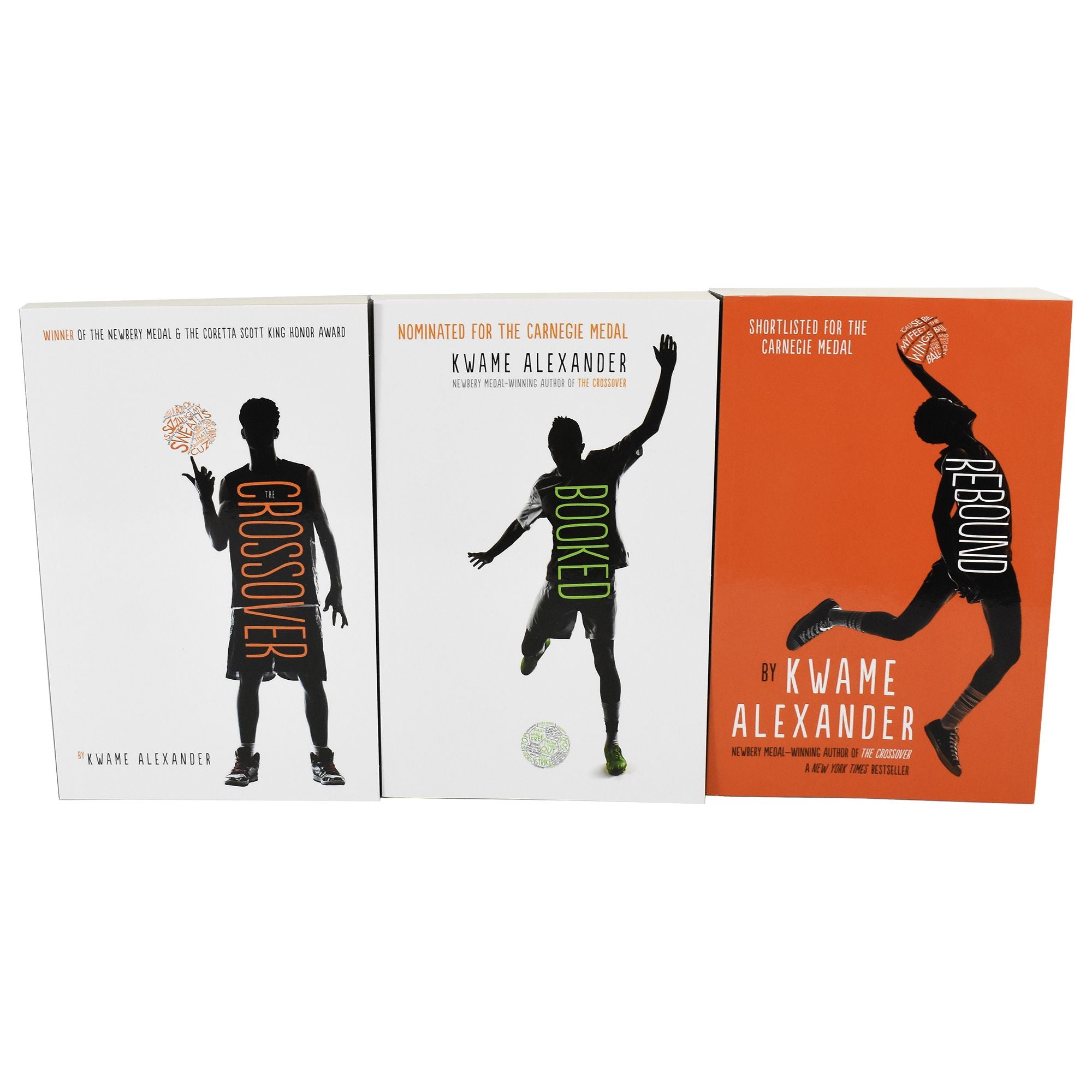 The Crossover Series by Kwame Alexander 3 Books Collection Set