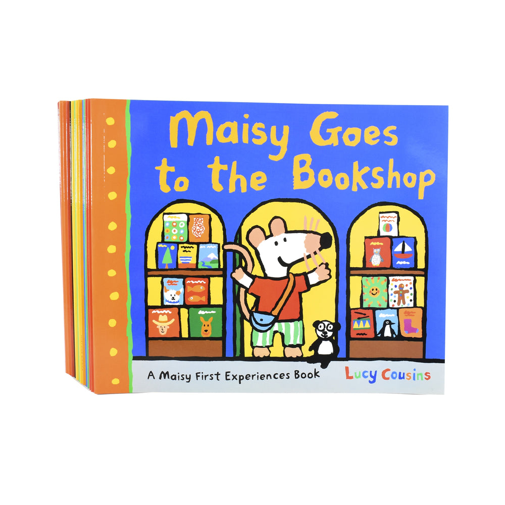 Maisy Mouse First Experience By Lucy Cousins: 15 Books Children Set - Ages 0-5 - Paperback - Bangzo Books Wholesale