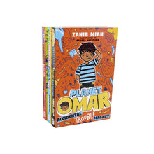 Load image into Gallery viewer, Planet Omar 3 Books Collection Set- Ages 7-9 - Paperback - Zanib Mian