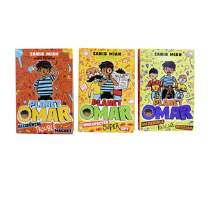 Planet Omar 3 Books Collection Set- Ages 7-9 - Paperback - Zanib Mian