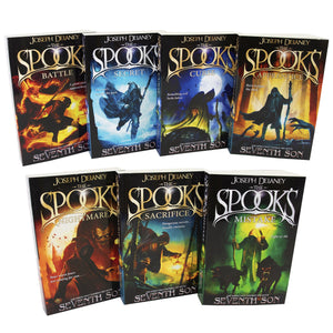Spooks Wardstone Chronicles By Joseph Delaney 1-7 Books - Ages 9+ - Paperback