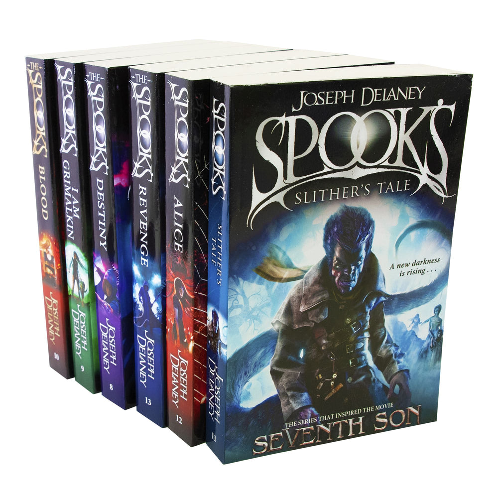 Spooks Wardstone Chronicles By Joseph Delaney (Books 8-13) 6 Books Collection Set - Ages 9+ - Paperback - Bangzo Books Wholesale
