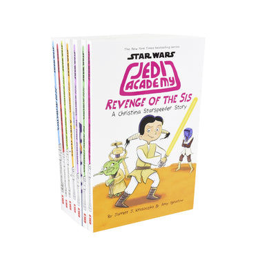 Star Wars Jedi Academy 7 Books Collection by Jeffrey Brown & Jarrett J. Krosoczka - Ages 8-12 - Paperback