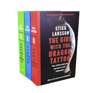 Millennium series 3 Books Collection Box Set by Stieg Larsson (Books 1 - 3) - Adult - Paperback