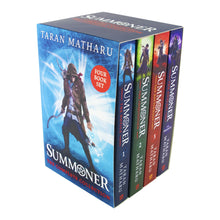 Load image into Gallery viewer, Summoner Series 4 Books Box Collection Set by Taran Matharu - Ages 12-17 - Paperback