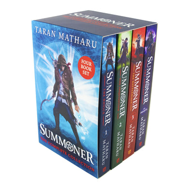 Summoner Series 4 Books Box Collection Set by Taran Matharu - Ages 12-17 - Paperback