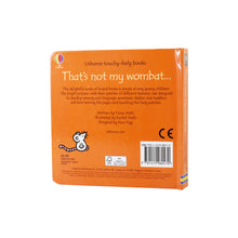 Load image into Gallery viewer, Thats Not My Touchy-feely Wombat Book by Fiona Watt – Age 0-5 - Board Book
