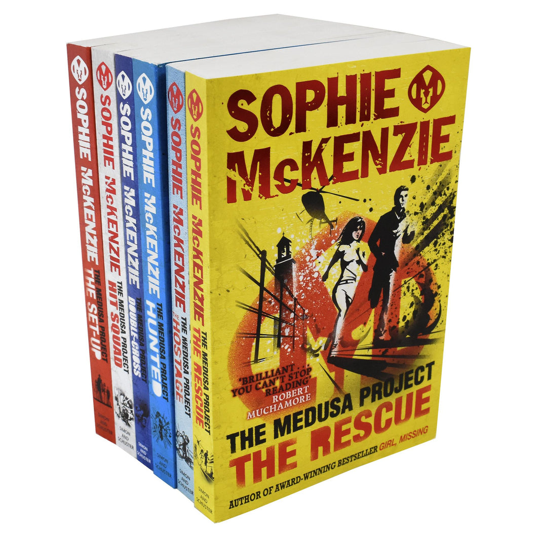 The Medusa Project 6 Books by Sophie McKenzie – Ages 7-9 - Paperback