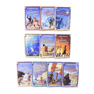 The Roman Mysteries Epic 10 Books Collection By Caroline Lawrence - Ages 9-14 - Paperback