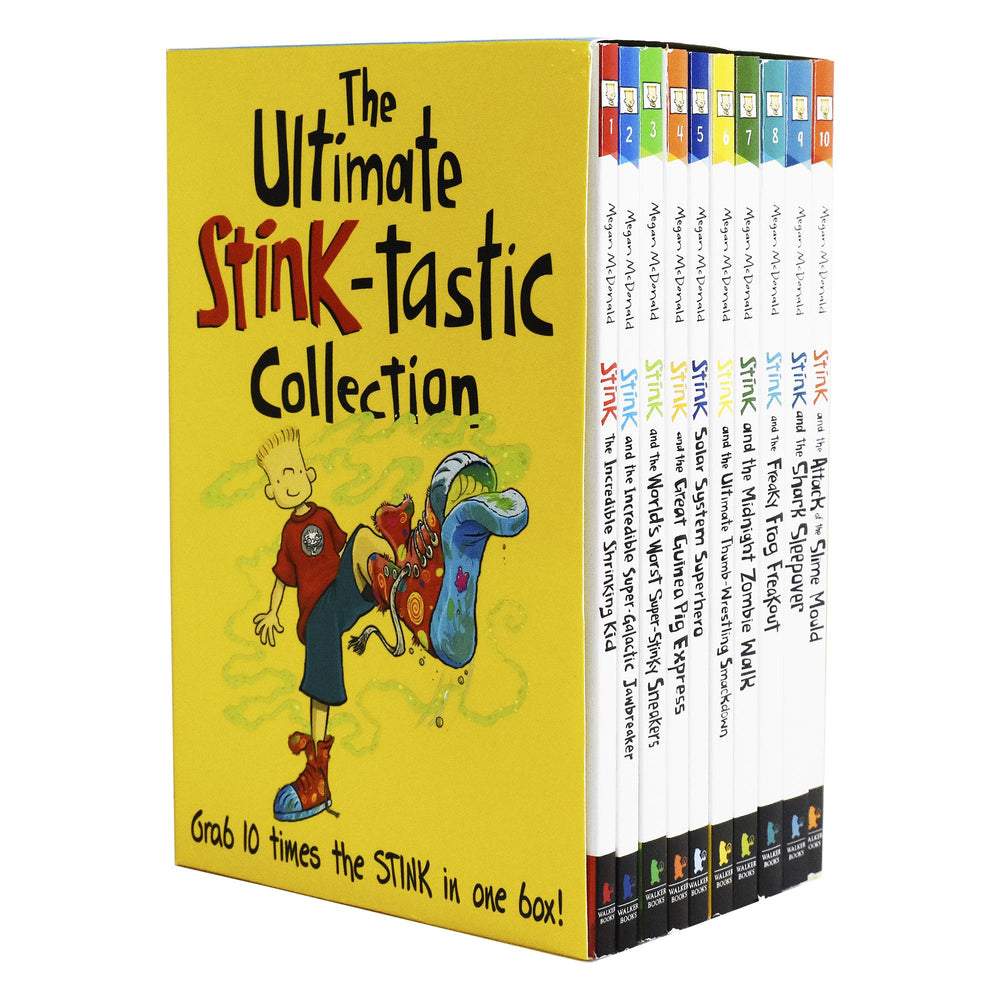 The Ultimate Stink-tastic Collection 10 Books Box Set By Megan McDonald - Age 6-9 - Paperback - Bangzo Books Wholesale