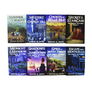 Virginia Mysteries Series 8 Books Young Adult Pack Paperback By Steven K Smith