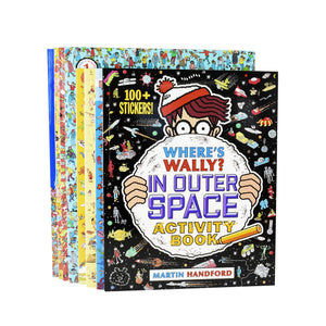 Wheres Wally Amazing Adventures and Activities 8 Books Bag Collection By Martin Handford - Ages 5-7 - Paperback