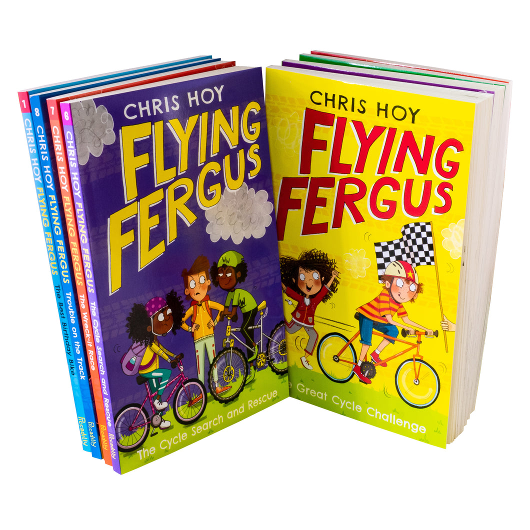 Sir Chris Hoy Flying Fergus 8 Books Set 