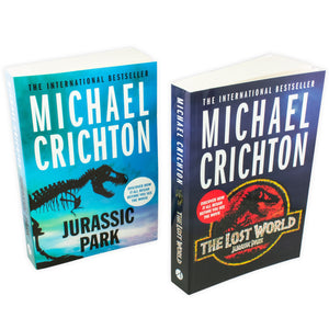 Michael Crichton Jurassic Park 2 Books Collection - Bangzo Books Wholesale