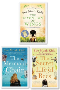 Sue Monk Kidd Collection 3 Books Set (The Invention of Wings, The Secret Life of Bees, The Mermaid Chair) - Adult - Paperback - Sue Monk