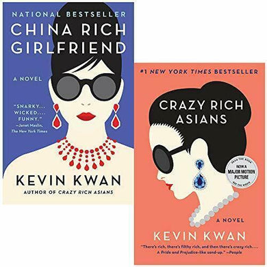 Crazy Rich Asians by Kevin Kwan 2 Books Collection Set - Fiction - Paperback