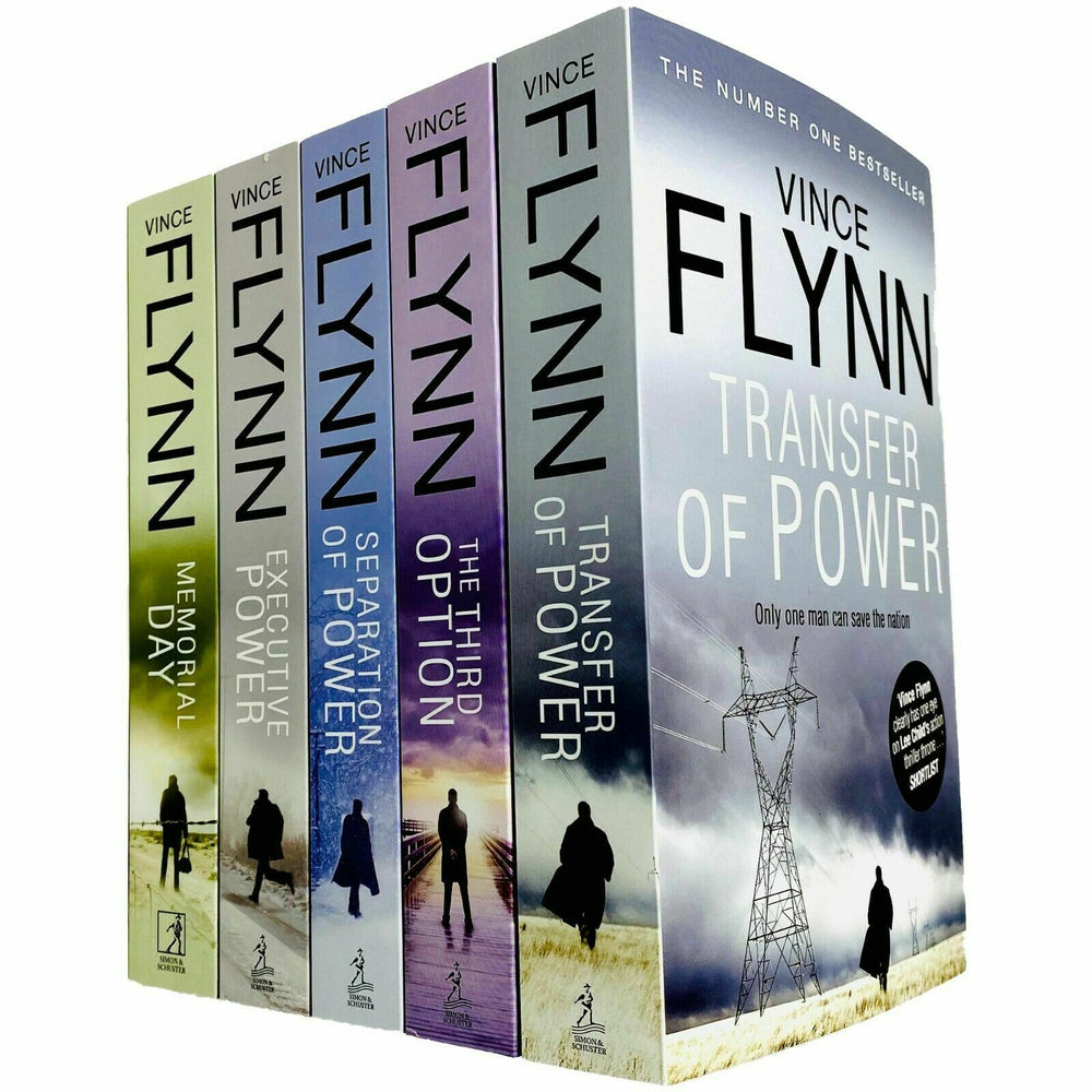 Mitch Rapp Series 5 Books Collection Set By Vince Flynn - Adult - Paperback - Bangzo Books Wholesale